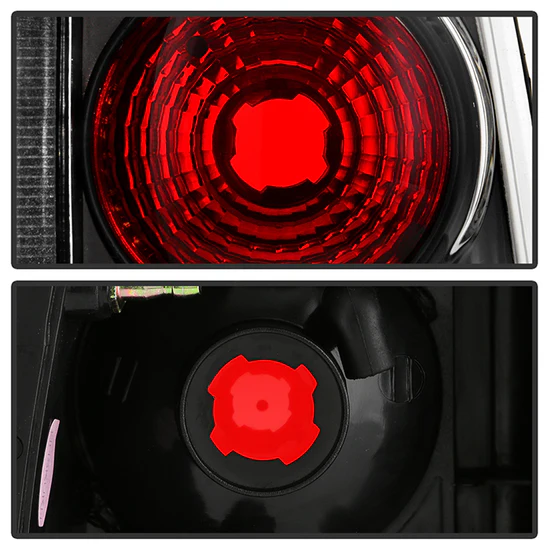 Fits Toyota 4 Runner 96-02 Euro Style Tail Lights - Black - Image 3