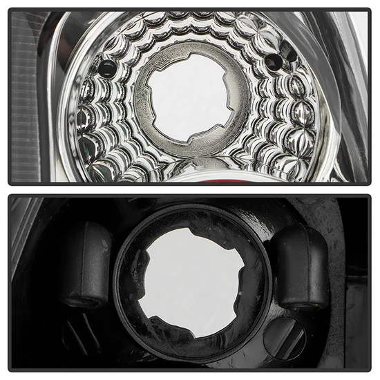 Fits Toyota 4 Runner 96-02 Euro Style Tail Lights - Chrome - Image 2