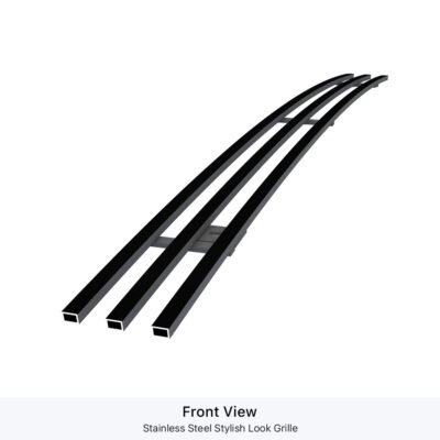 Fits 2015-2018 Ram 1500 Rebel Lower Bumper Black Stainless Steel Billet Grille