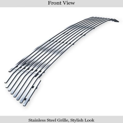 Fits 2018 Dodge Durango Only for RT and SRT/2019-2020 Dodge Durango Only for GT and RT and SRT Main Upper Stainless Steel Billet Grille