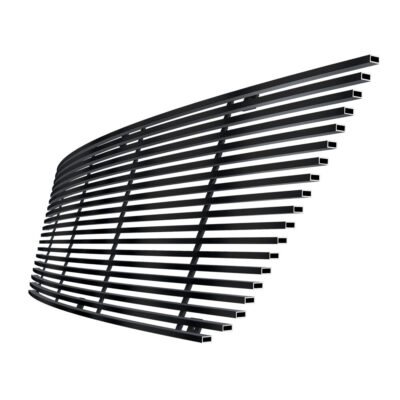 Fits 2003-2006 Ford Expedition Main Upper Black Stainless Steel Billet Grille