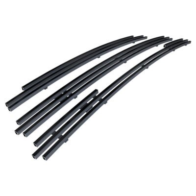 Fits 2016-2017 GMC Terrain Nor for Denali Main Upper Black Stainless Steel Billet Grille