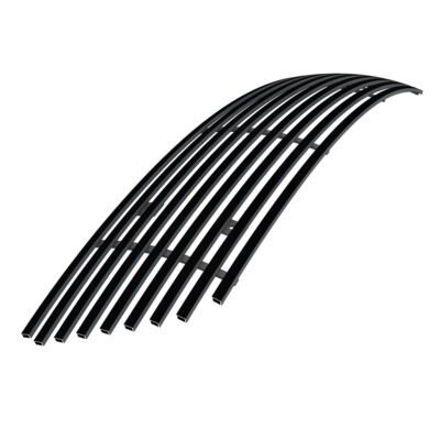 Fits 2004-2006 Mazda Mazda 3 Sport Hatchback Lower Bumper Black Stainless Steel Billet Grille