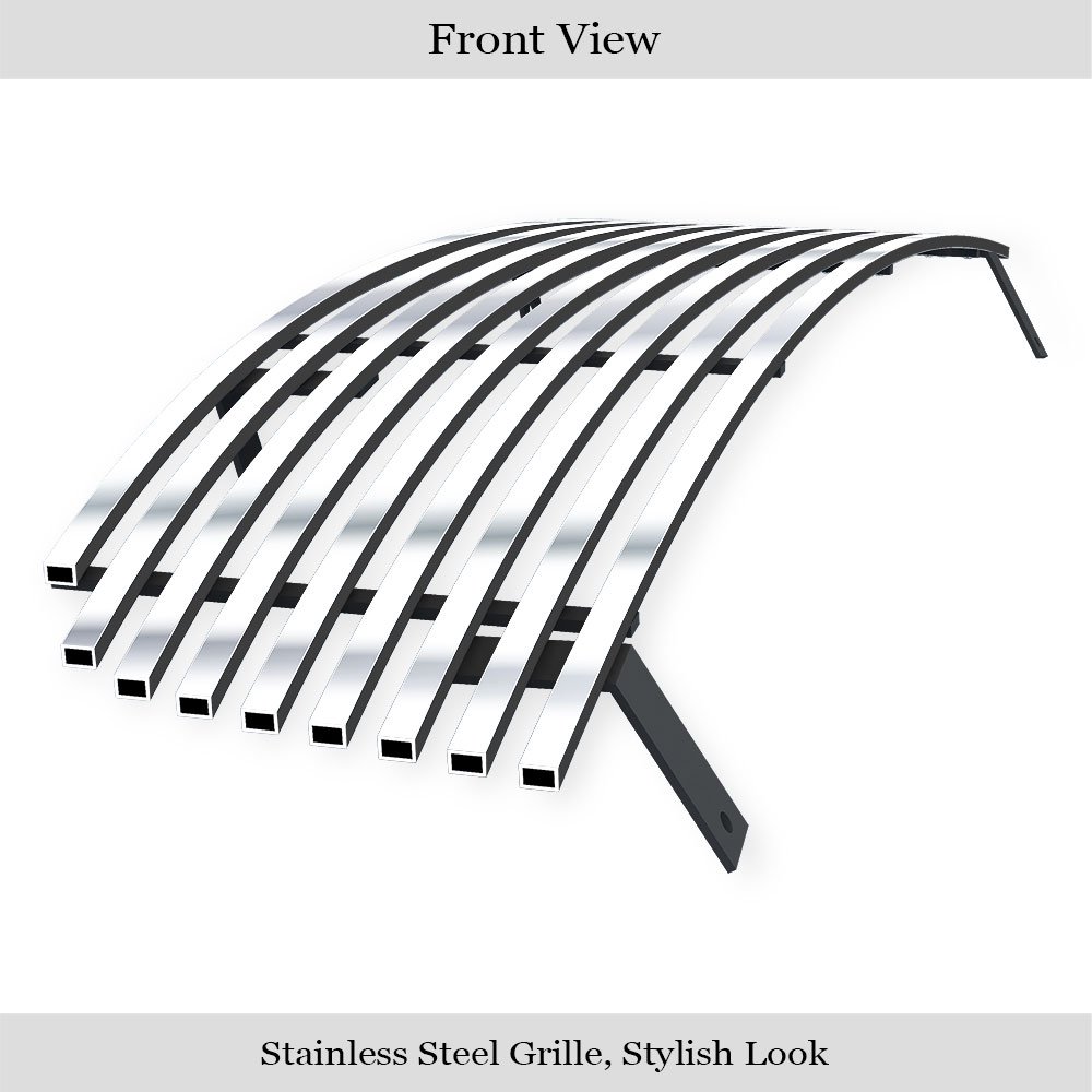 Fits 2004-2006 Nissan Sentra Main Upper Stainless Steel Billet Grille