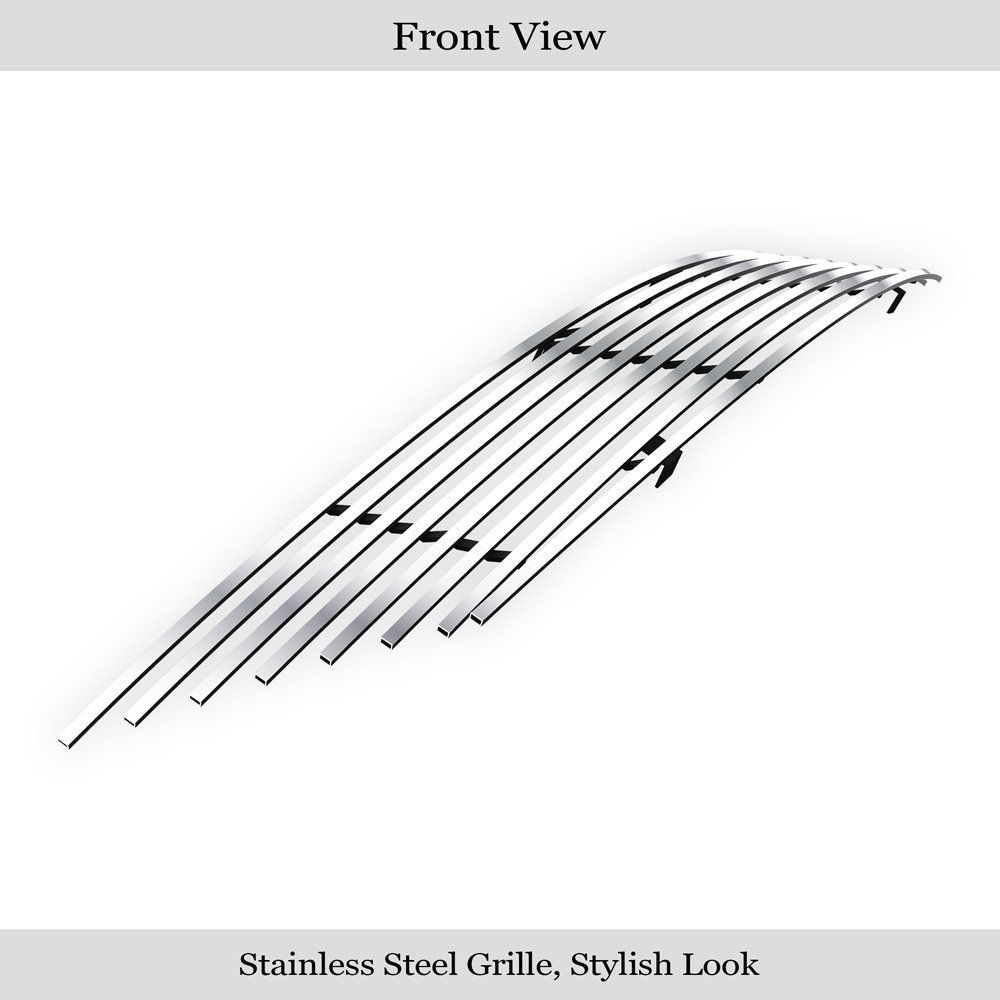 Fits 2007-2011 Nissan Versa Main Upper Stainless Steel Billet Grille