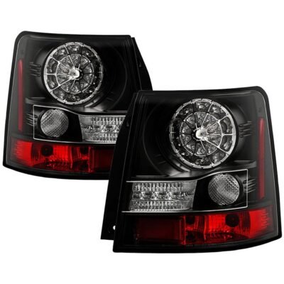 Fits Land Rover Range Rover Sport 06-09 LED Tail Lights - Black