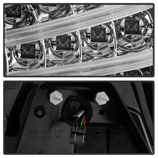 Fits Honda Accord 08-12 4DR LED Tail Lights - Black - Image 12