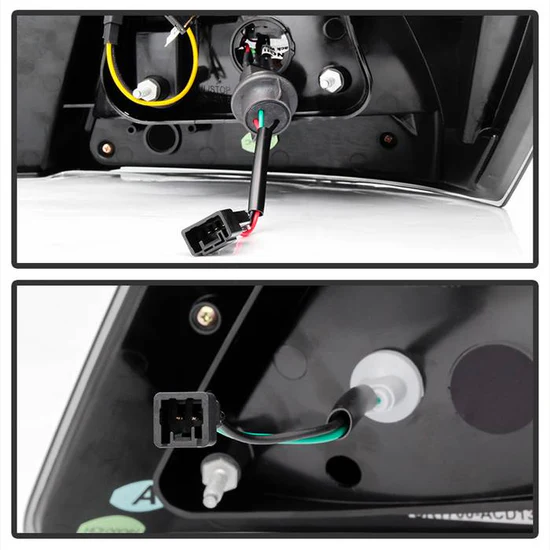 Fits Honda Accord 08-12 4DR LED Tail Lights - Black - Image 5