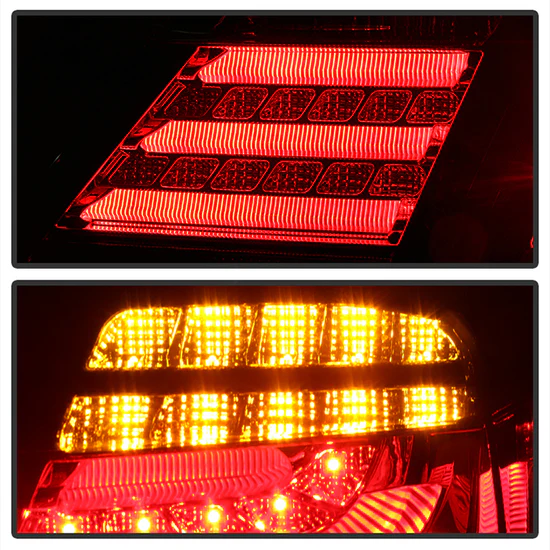 Fits Honda Accord 08-12 4DR LED Tail Lights - Black - Image 3