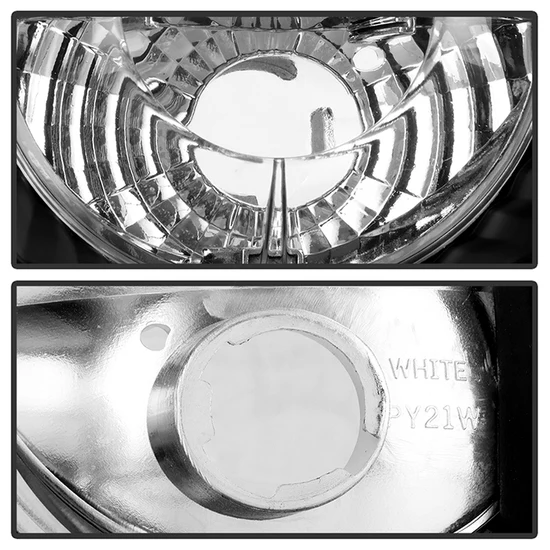 Fits Subaru Impreza 93-01 Euro Style Tail Lights - Black - Image 2