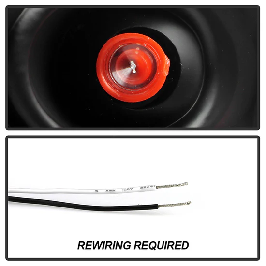 Fits Subaru Impreza 93-01 Euro Style Tail Lights - Black - Image 4