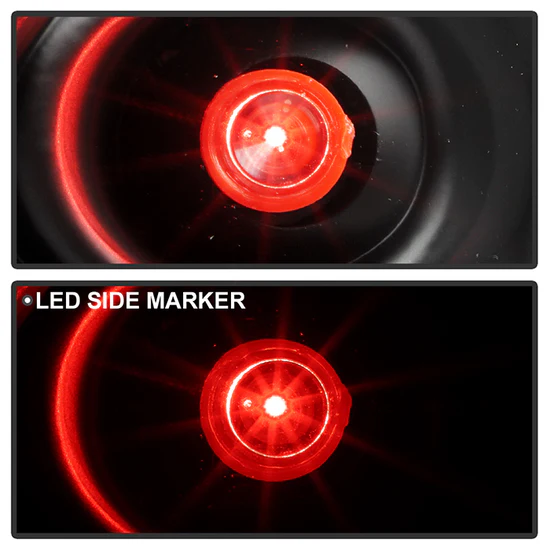 Fits Subaru Impreza 93-01 Euro Style Tail Lights - Black - Image 3