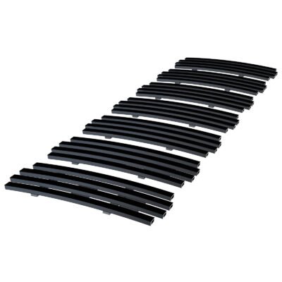 Fits 2006-2010 Hummer H3/2009-2010 Hummer H3T Main Upper Black Stainless Steel Billet Grille