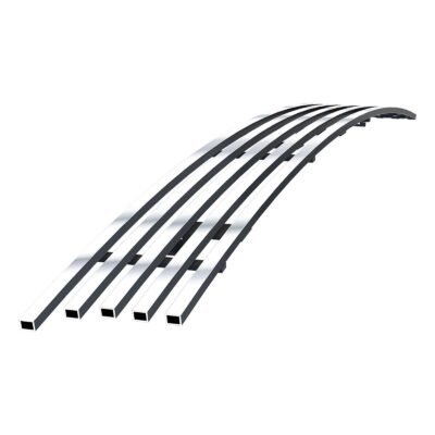 Fits 2010-2018 Ram 2500 Tow Hook Show/ 2010-2018 Ram 3500 Tow Hook Show Lower Bumper Stainless Steel Billet Grille