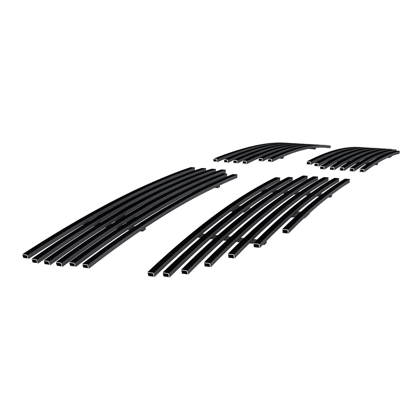 Fits 2006-2012 Dodge Caliber Main Upper Black Stainless Steel Billet Grille