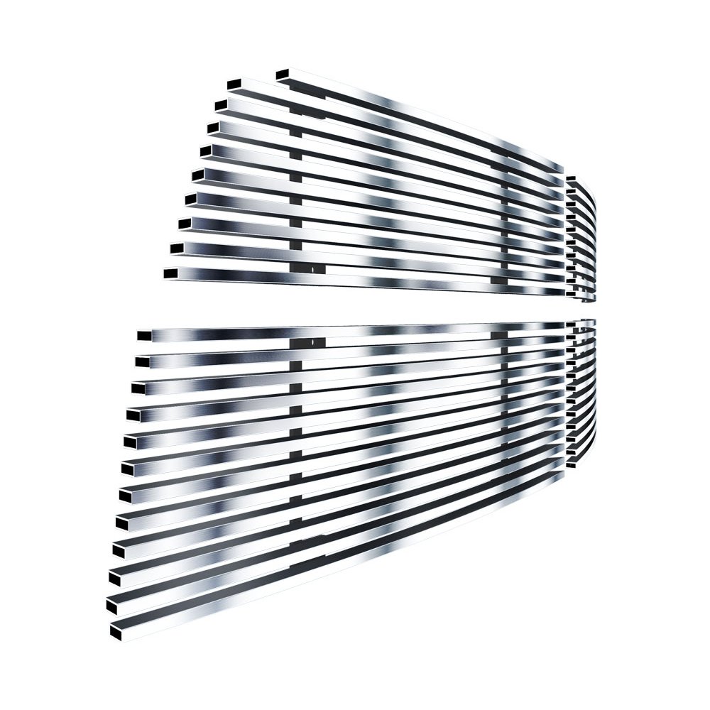 Fits 2010-2012 Ram 2500 Not For Laramie Package/2010-2012 Ram 3500 Not For Laramie Package Main Upper Stainless Steel Billet Grille