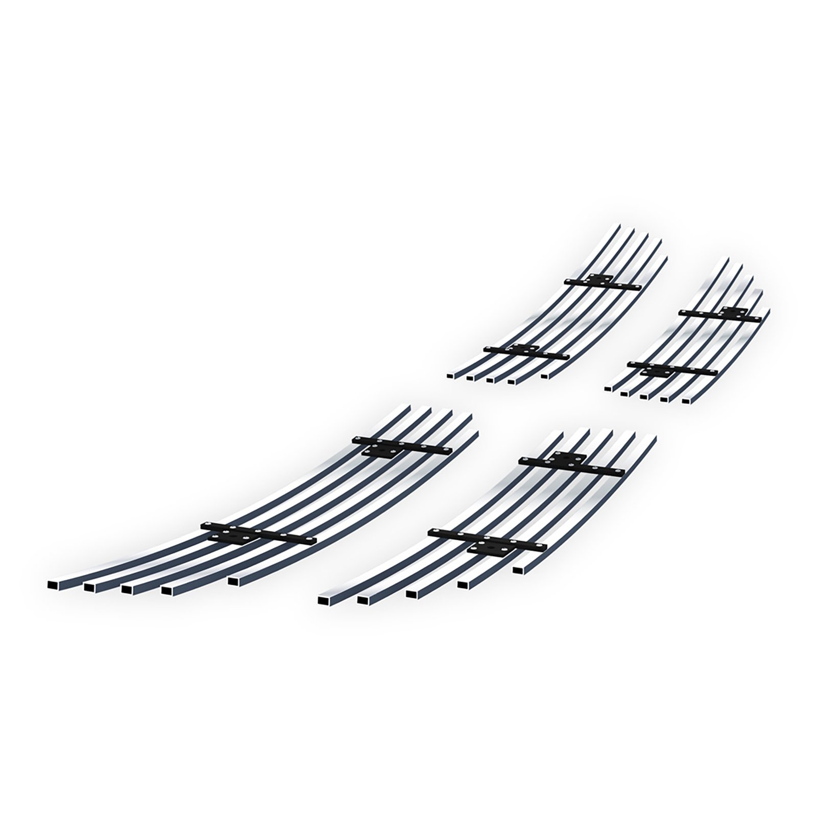 Fits 2011-2020 Dodge Journey Main Upper Stainless Steel Billet Grille - Image 2