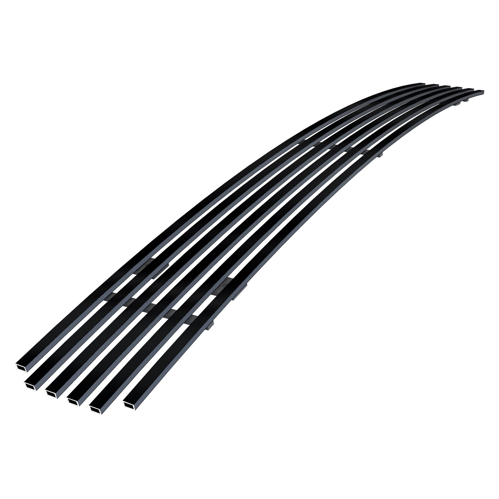 Fits 2008-2014 Ford Econoline /2008-2014 Ford E-Series Lower Bumper Black Stainless Steel Billet Grille