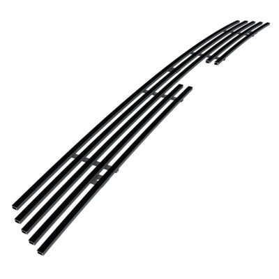 Fits 2009-2011 Honda Pilot Lower Bumper Black Stainless Steel Billet Grille