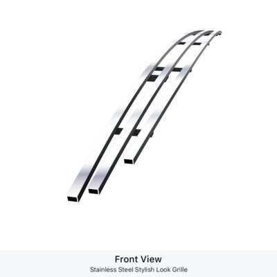 Fits 2007-2009 Toyota Tundra Top Panel Hood Scoop Stainless Steel Billet Grille