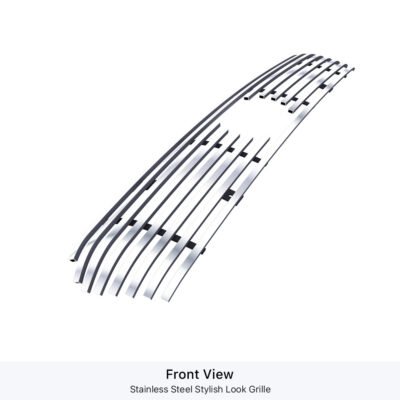 Fits 2001-2003 Toyota RAV4 Not For S Model Main Upper Stainless Steel Billet Grille