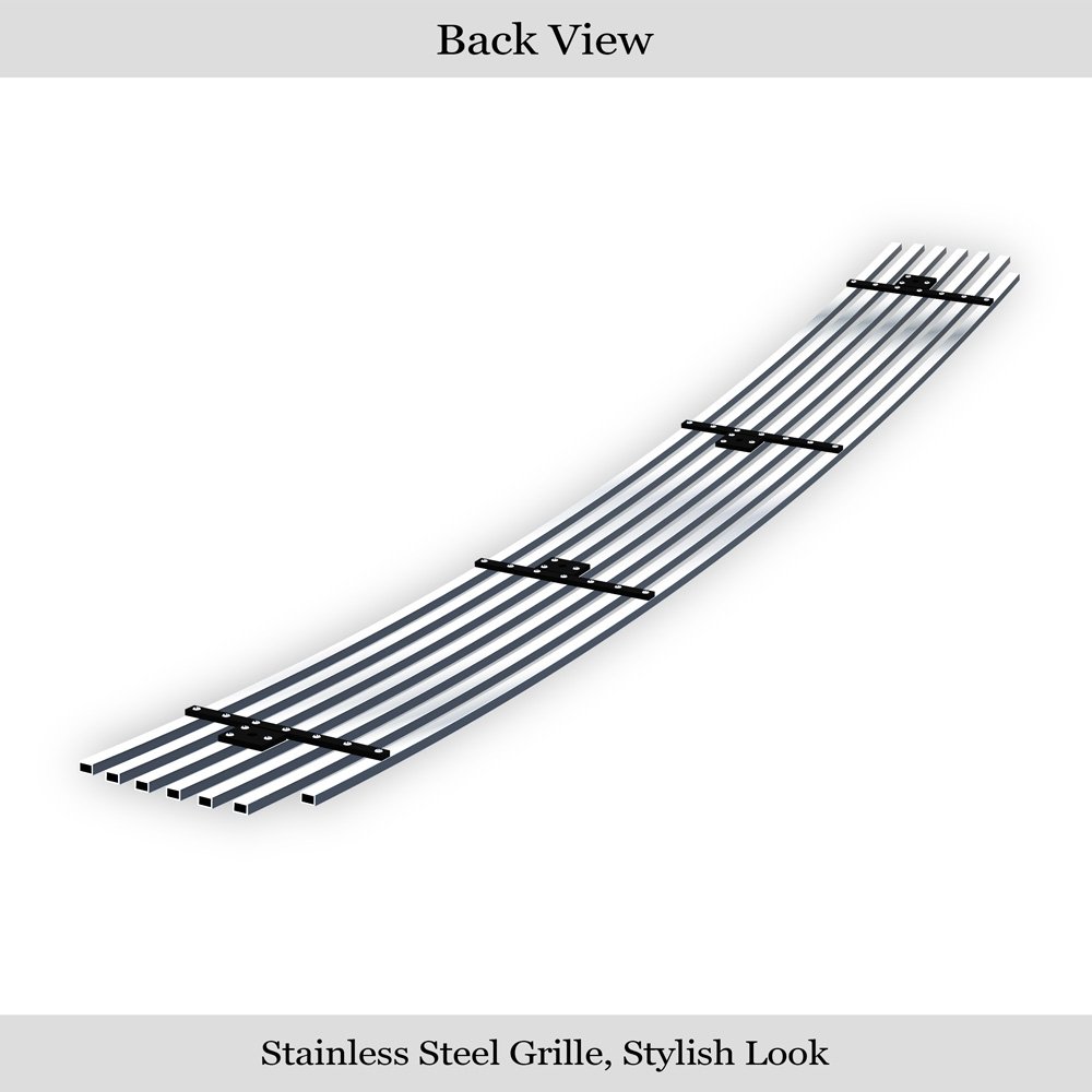 Fits 2001-2004 Toyota Sequoia Lower Bumper Stainless Steel Billet Grille - Image 2