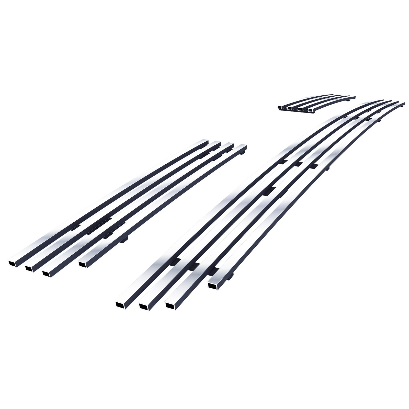 Fits 2001-2003 Toyota RAV4 Not For S Model Lower Bumper Stainless Steel Billet Grille