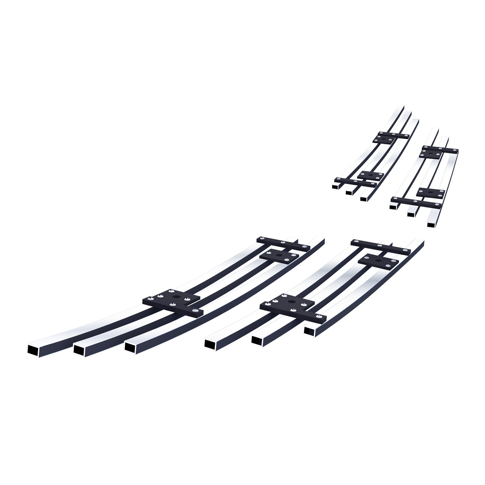 Fits 2013-2015 Toyota RAV4 Main Upper Stainless Steel Billet Grille - Image 2