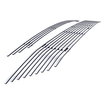 Fits 2016-2018 Toyota RAV4 Without Camera (Not for SE) Lower Bumper Stainless Steel Billet Grille