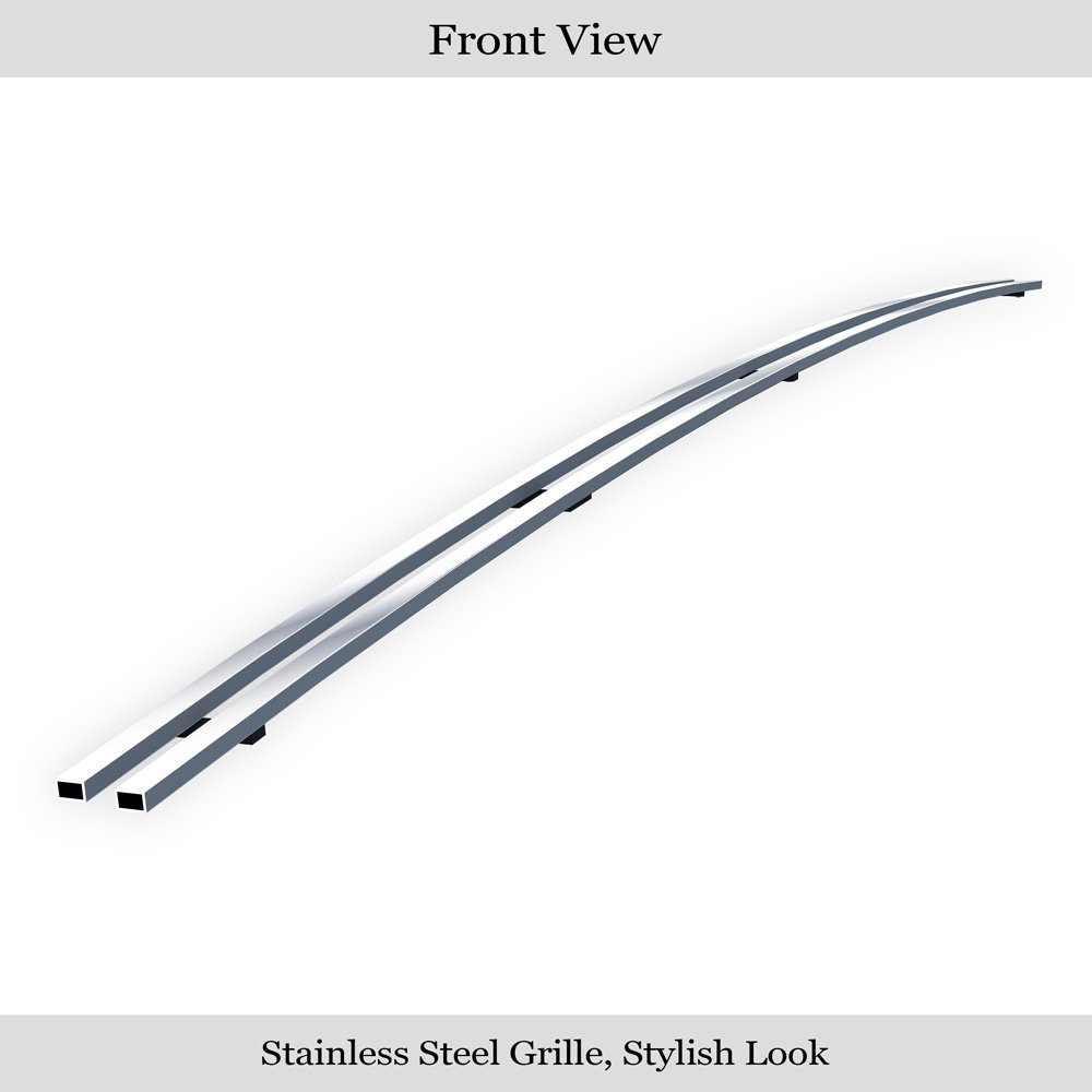 Fits 2014-2021 Toyota Tundra Hood Scoop Stainless Steel Billet Grille