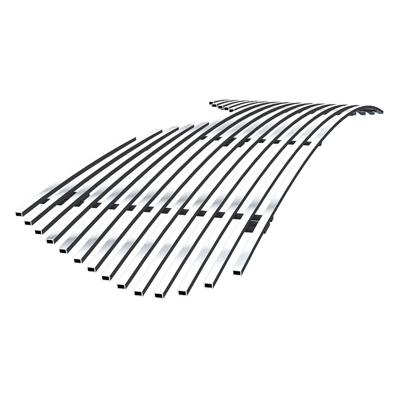 Fits 2020-2025 Toyota Highlander Without Camera Main Upper Stainless Steel Billet Grille