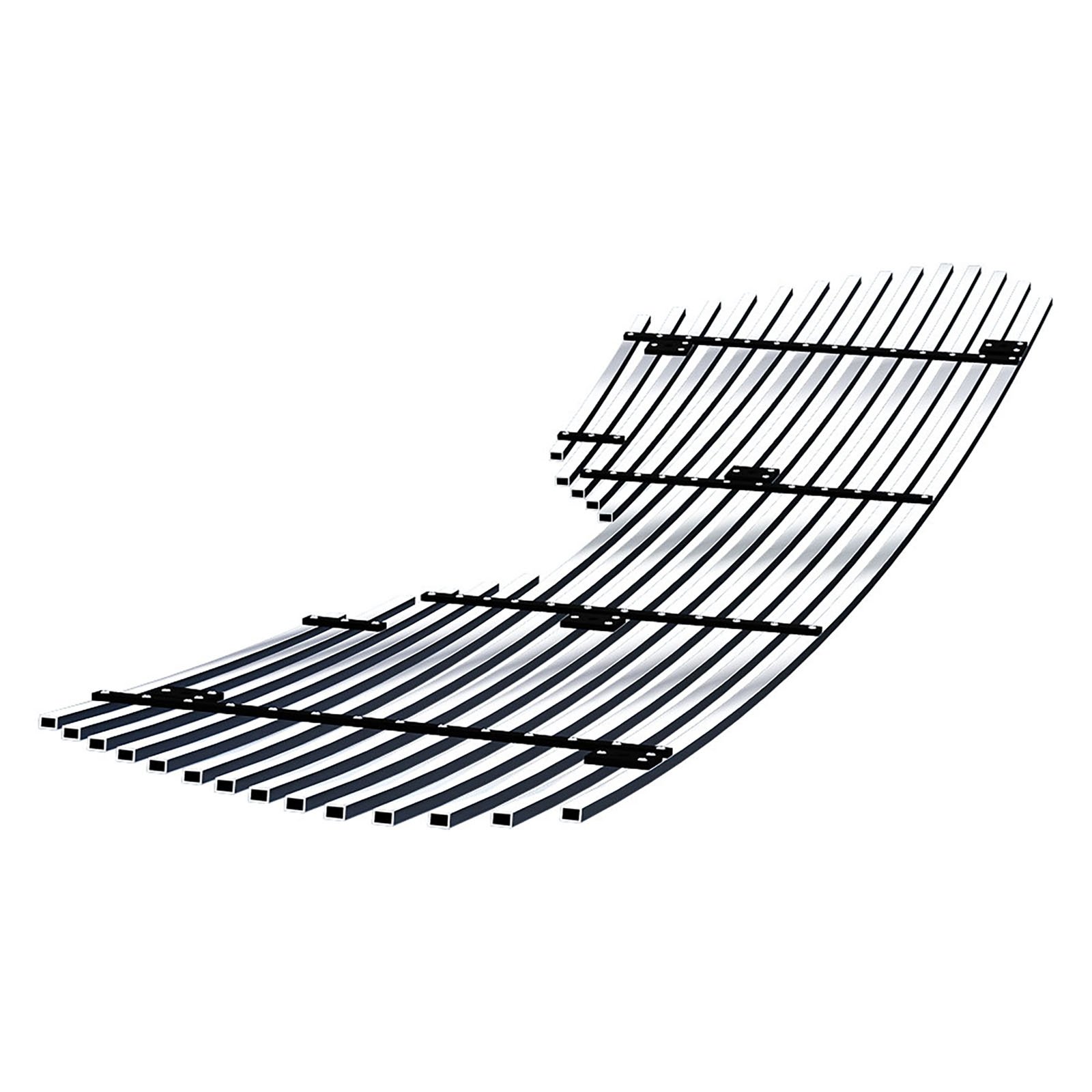 Fits 2020-2025 Toyota Highlander Without Camera Main Upper Stainless Steel Billet Grille - Image 2