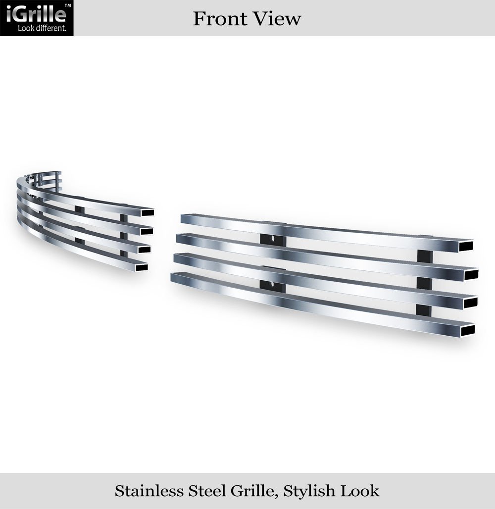 Fits 2010-2013 Toyota Tundra Lower Bumper Stainless Steel Billet Grille