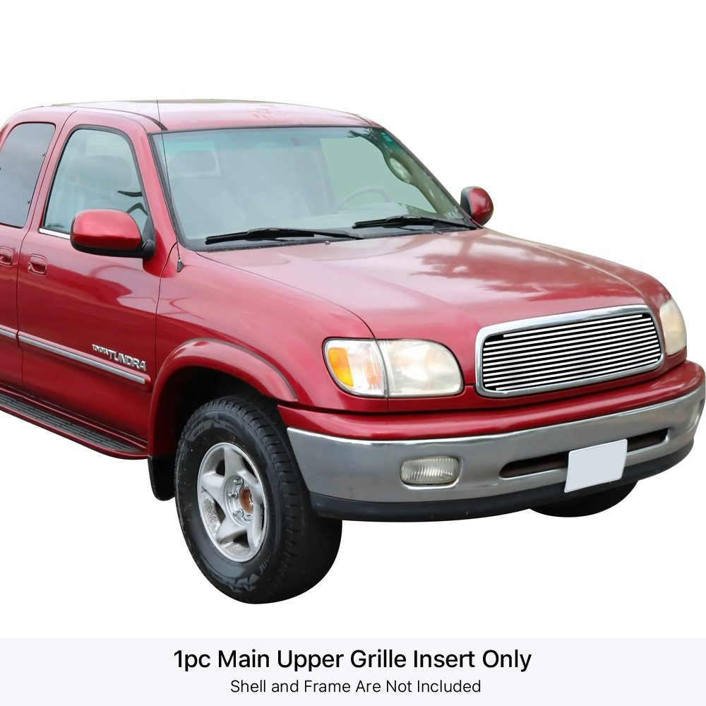 Fits 1999-2002 Toyota Tundra Not For Ivan Stewart Edition Main Upper Stainless Steel Billet Grille - Image 3