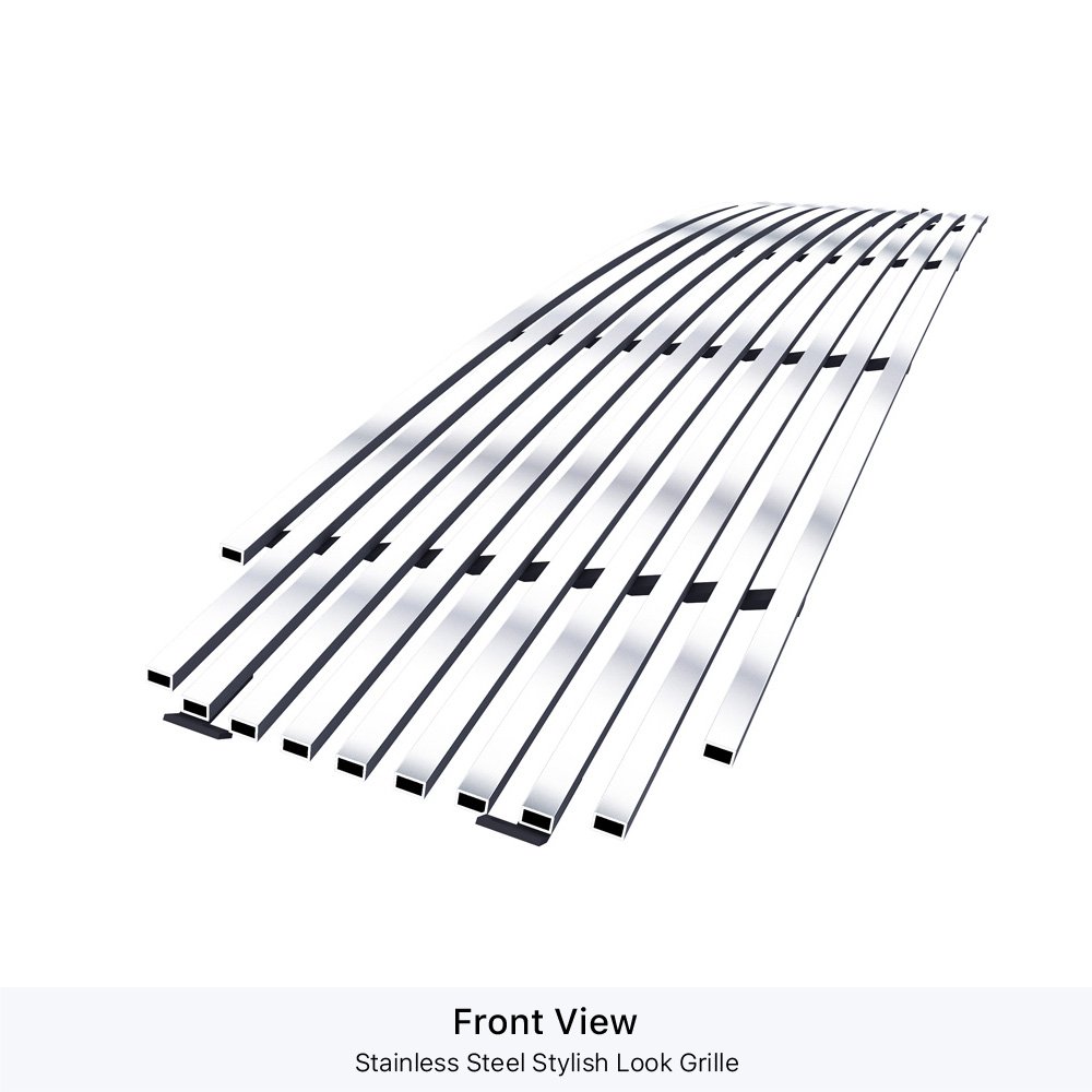 Fits 1999-2002 Toyota Tundra Not For Ivan Stewart Edition Main Upper Stainless Steel Billet Grille