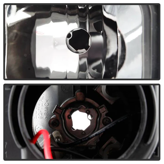 Fits ( Spyder Signature ) Ford F150 18-19 (Halogen Model Only Do Not Fit Factory Xenon Model) Projector Headlights - LED Sequential Turn Signal - Low Beam-H7(Included) ; High Beam-H1(Included) ; Signal-LED - Black - Image 6