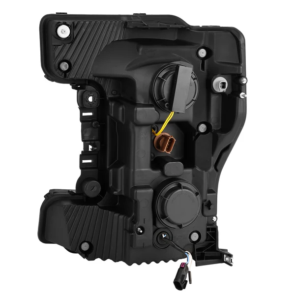 Fits 17-19 Ford Super Duty MKII PRO-Series Halogen Projector Headlights Alpha-Black - Image 2