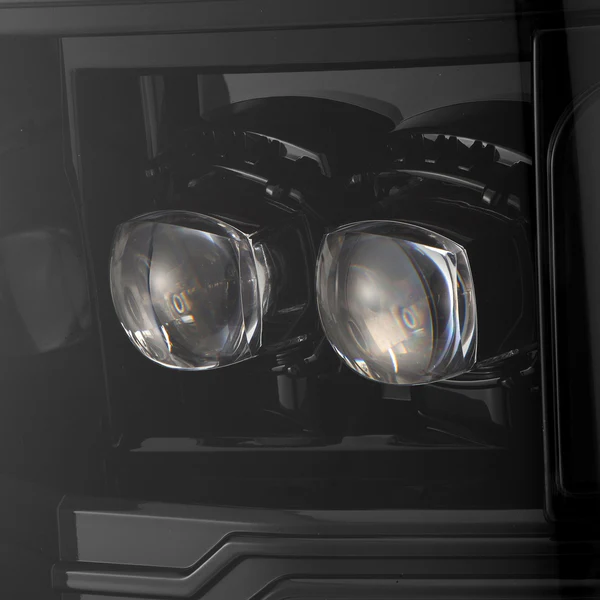 Fits 20-22 Ford Super Duty NOVA-Series LED Projector Headlights Alpha-Black (ETA early Mar) - Image 3