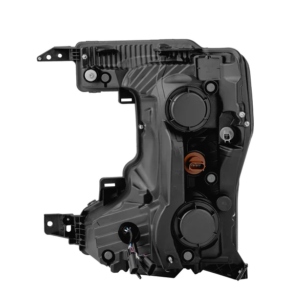 Fits 20-22 Ford Super Duty PRO-Series Halogen Projector Headlights Alpha-Black - Image 2