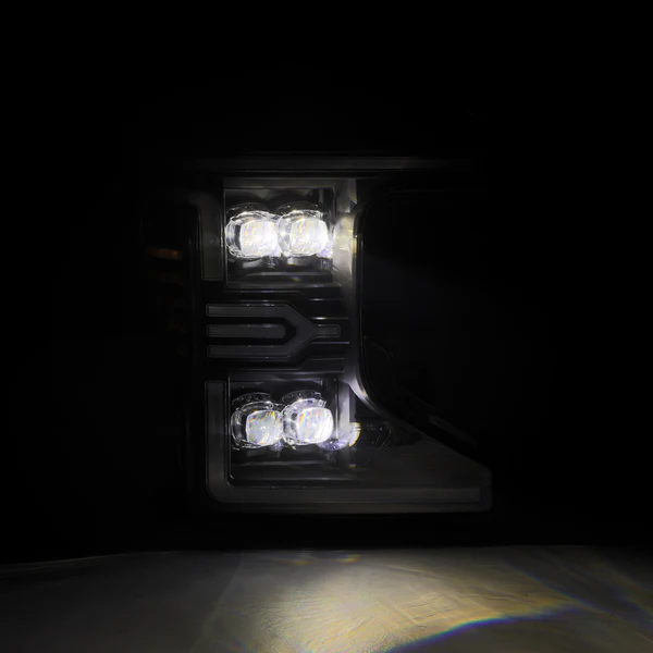 Fits 20-22 Ford Super Duty NOVA-Series LED Projector Headlights Black - Image 3