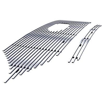 Fits 2020-2024 Ford Explorer King Ranch & Limited & XLT Main Upper Stainless Steel Billet Grille
