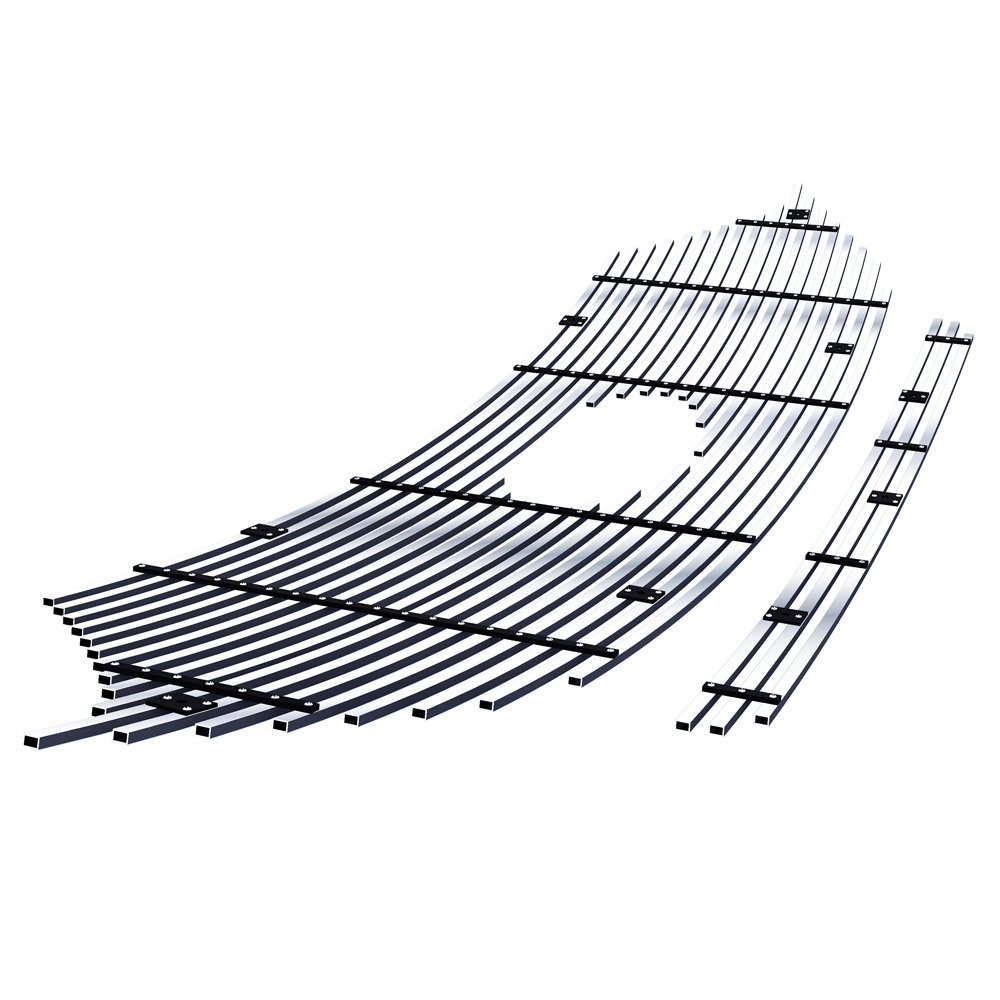 Fits 2020-2024 Ford Explorer Platinum & ST & ST-Line Main Upper Stainless Steel Billet Grille - Image 2