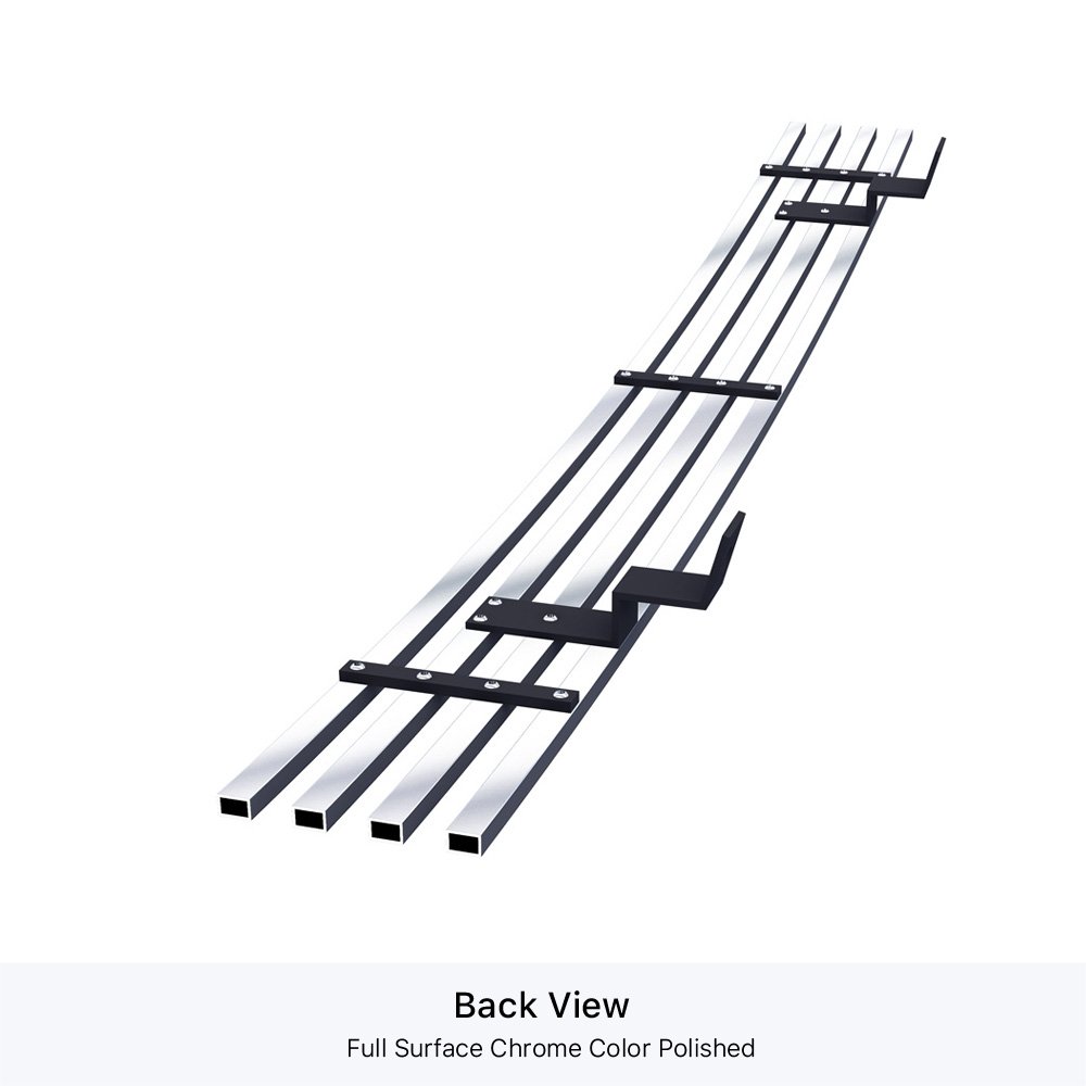 Fits 1995-1998 Ford Explorer Lower Bumper Stainless Steel Billet Grille - Image 2