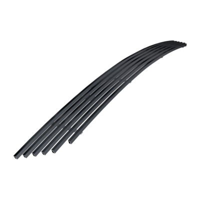 Fits 2015-2017 Ford Mustang Base V6 /2015-2017 Ford Mustang Ecoboost V6 Lower Bumper Black Stainless Steel Billet Grille