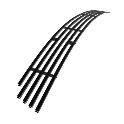 Fits 2005-2009 Ford Mustang GT V8 Not For California Edition Lower Bumper Black Stainless Steel Billet Grille