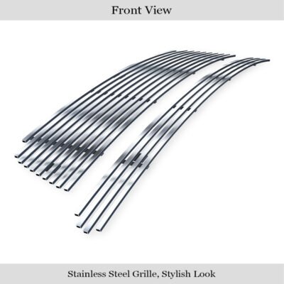 Fits 2016-2019 Ford Explorer Lower Bumper Stainless Steel Billet Grille