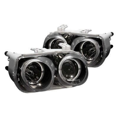 Fits ACURA INTEGRA 94-97 PROJECTOR HALO HEADLIGHTS BLACK