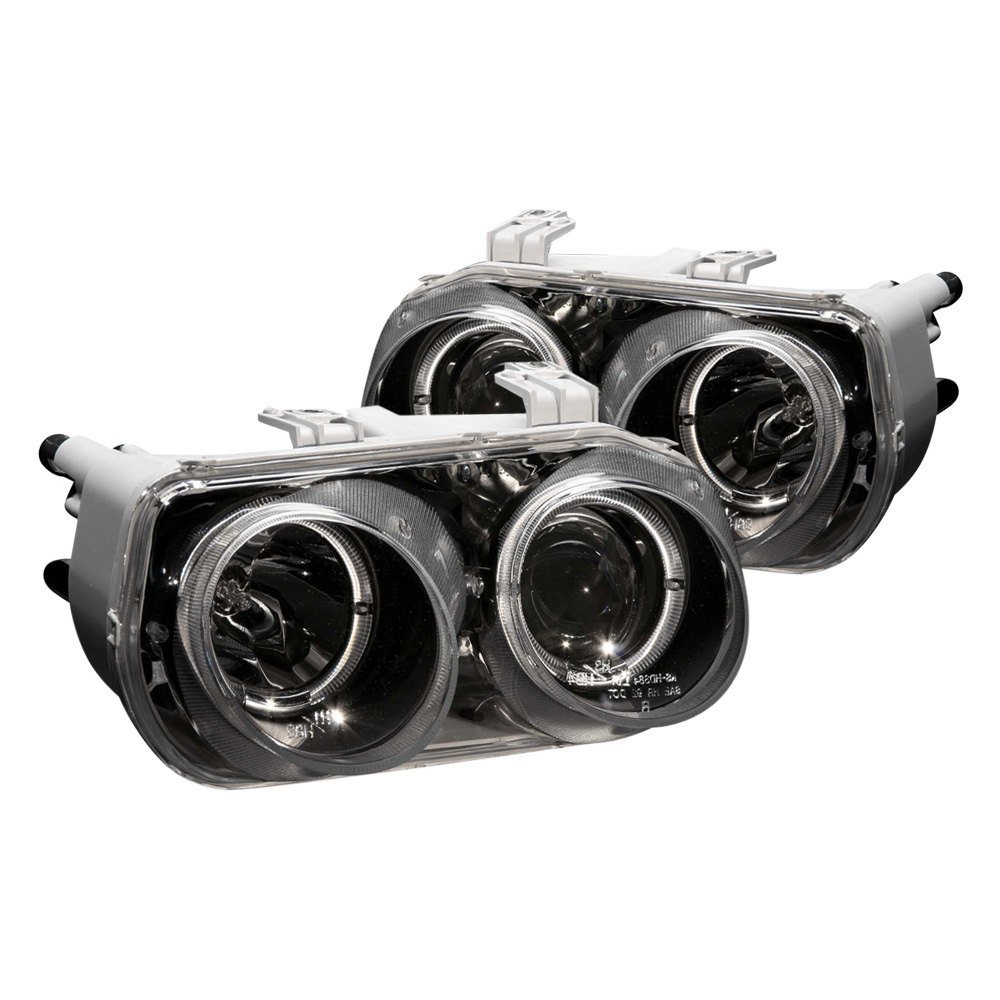 Fits ACURA INTEGRA 94-97 PROJECTOR HALO HEADLIGHTS BLACK