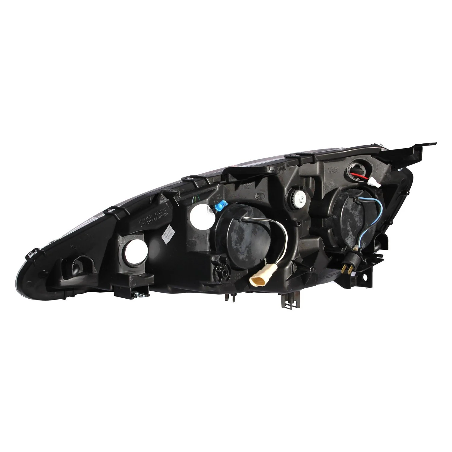 Fits ACURA RSX 05-06 PROJECTOR HALO HEADLIGHTS BLACK W/ RX HALO - Image 3