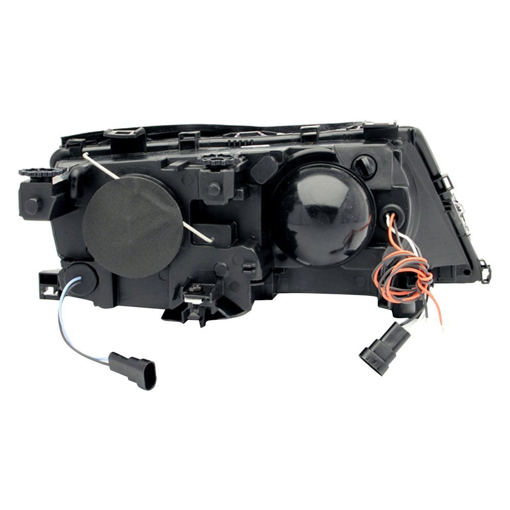 Fits BMW 3 SERIES E46 02-05 4DR PROJECTOR HALO HEADLIGHTS CHROME - Image 2